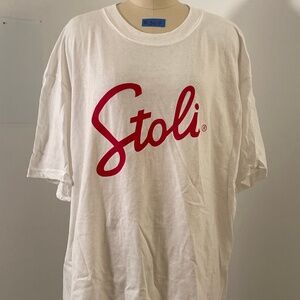 STOLI Vodka Promo T-Shirt, Size XL Vintage